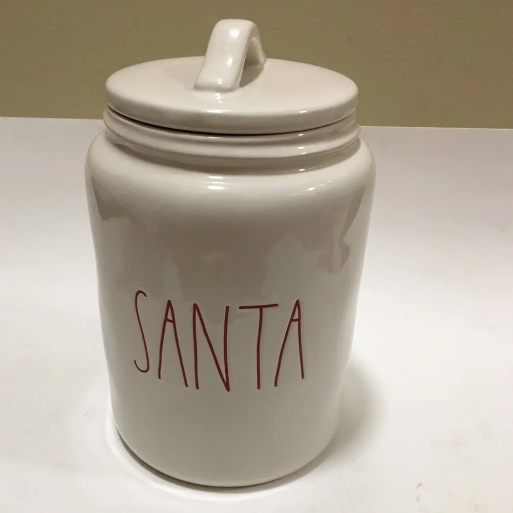 New Rae Dunn “SANTA” Christmas Jar